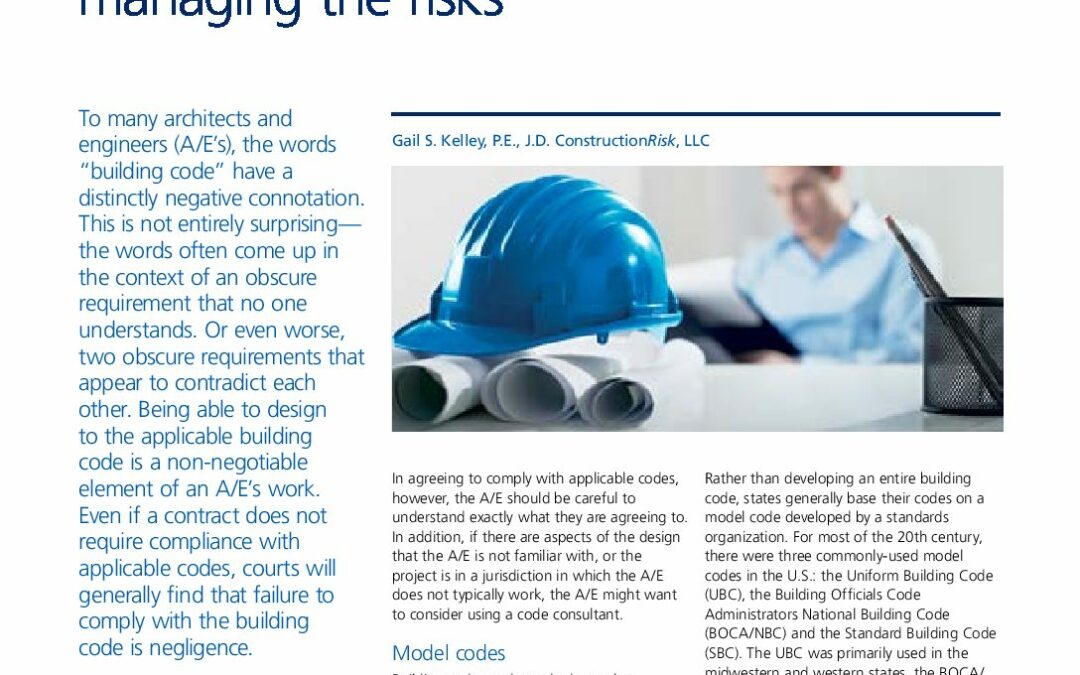 Building Code Compliance – Zurich briefing